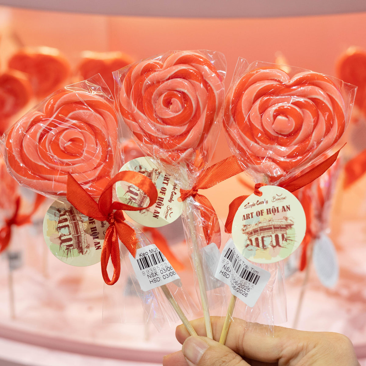 Kẹo Mút Lollipop Trái Tim