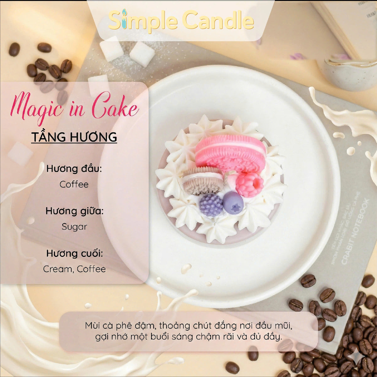 Bộ Sưu Tập Nến Thơm The Wishful Cake
