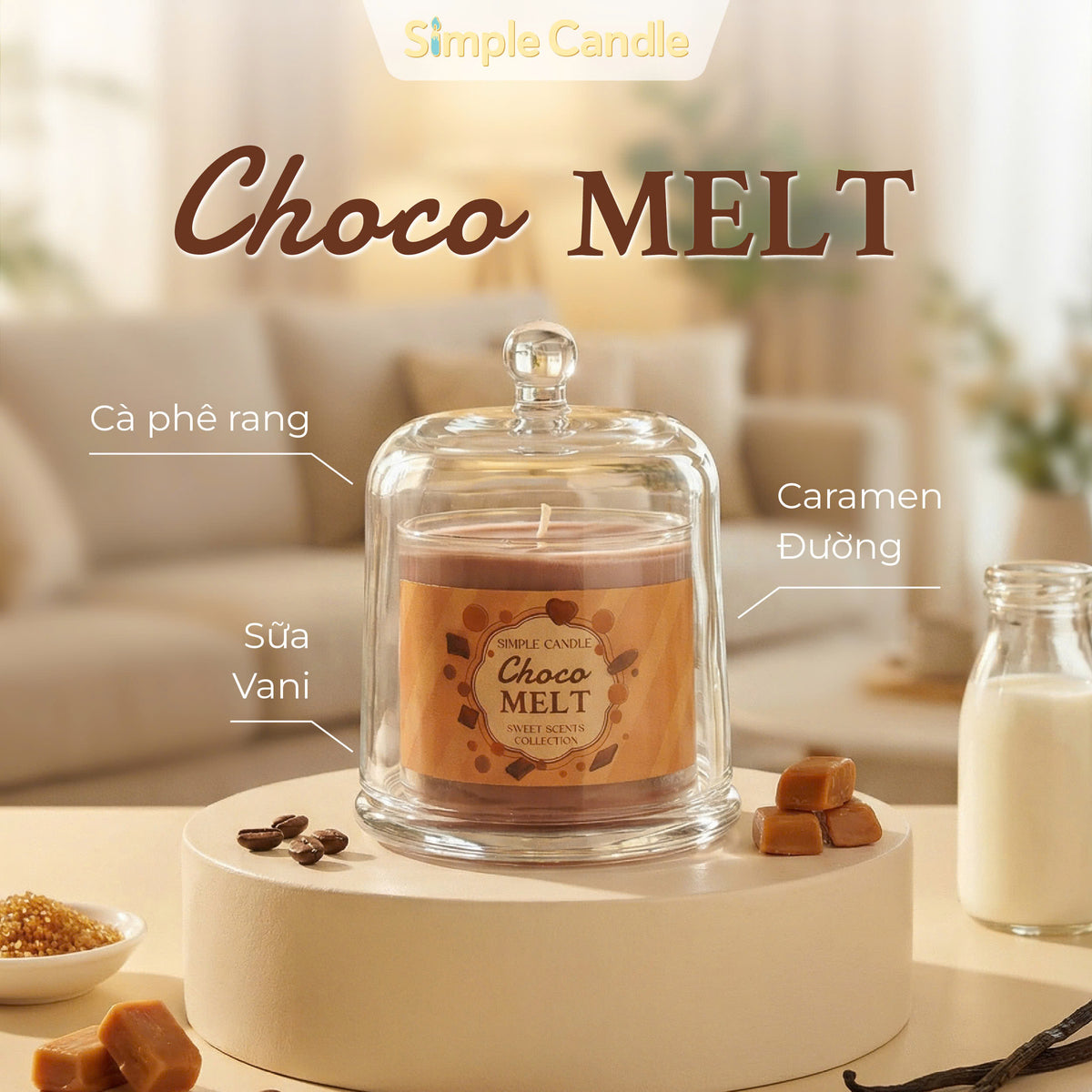 Bộ Sưu Tập Nến Thơm Sweet Scent