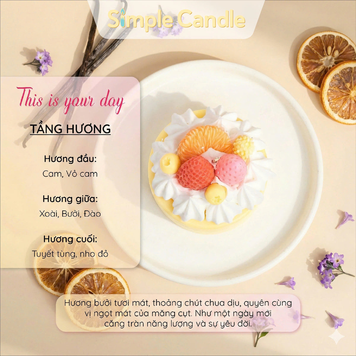 Bộ Sưu Tập Nến Thơm The Wishful Cake