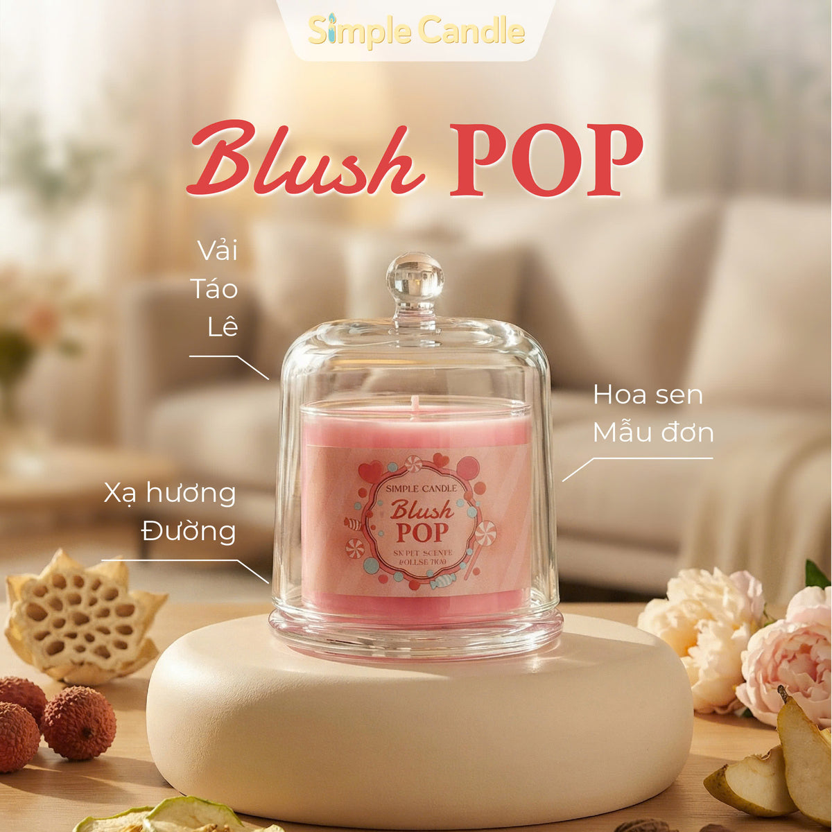 Bộ Sưu Tập Nến Thơm Sweet Scent