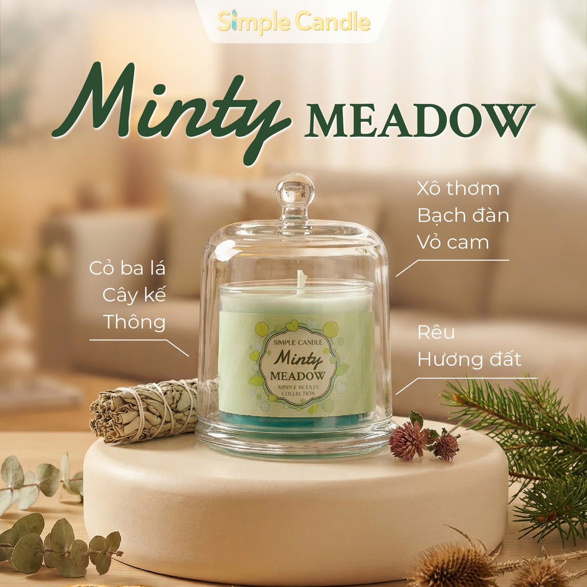 Bộ Sưu Tập Nến Thơm Sweet Scent