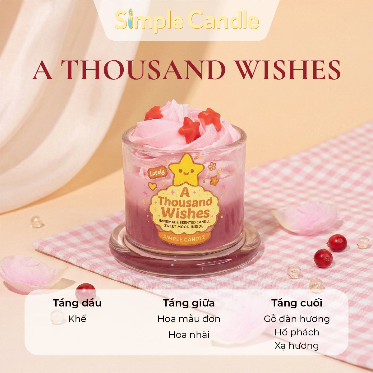 Bộ Sưu Tập Nến Thơm Topping