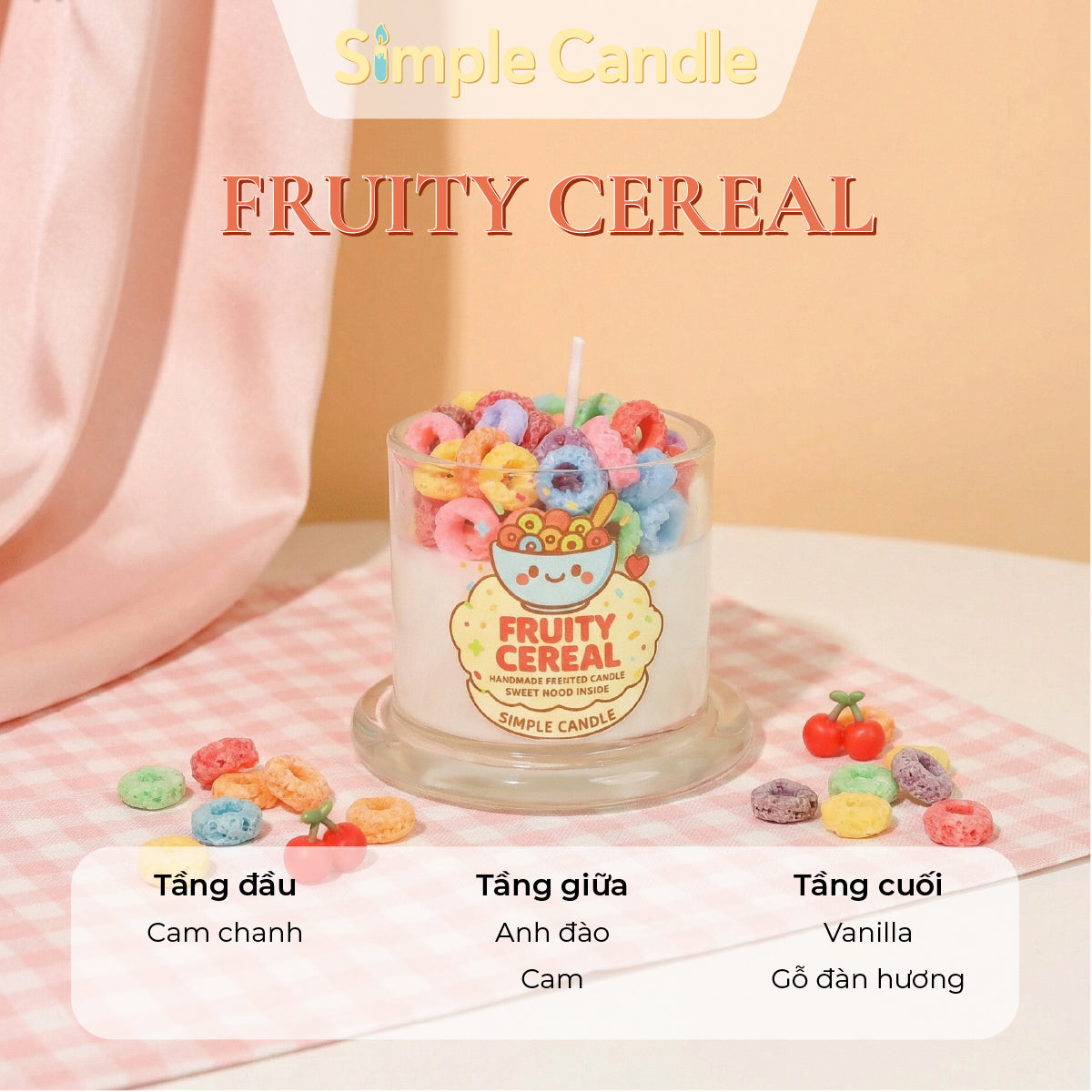 Bộ Sưu Tập Nến Thơm Topping