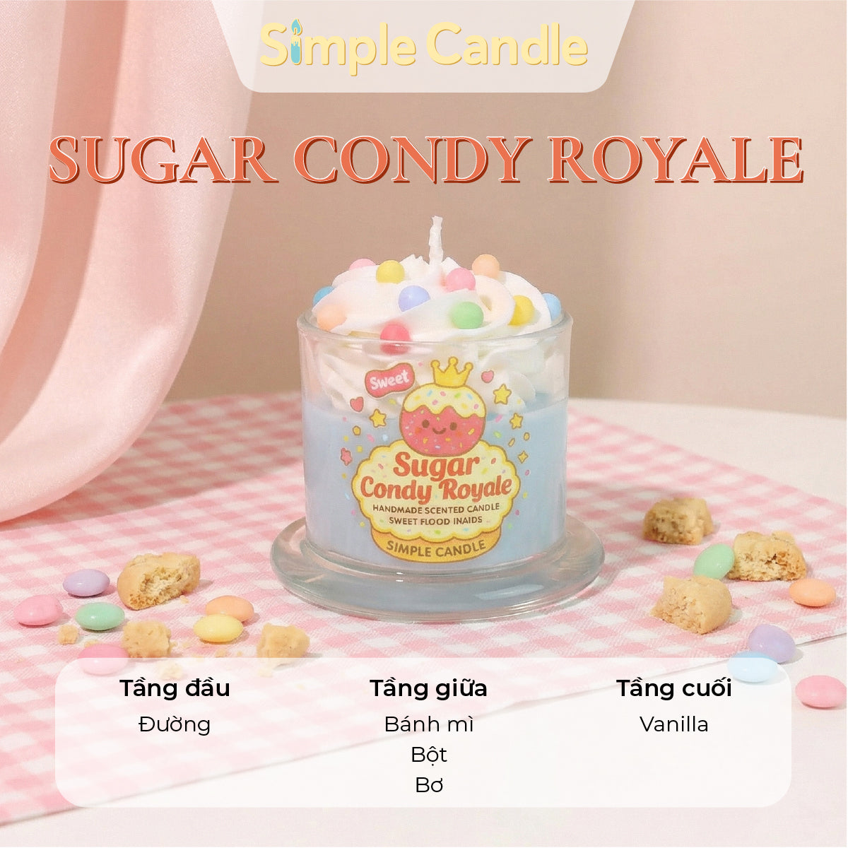 Bộ Sưu Tập Nến Thơm Topping