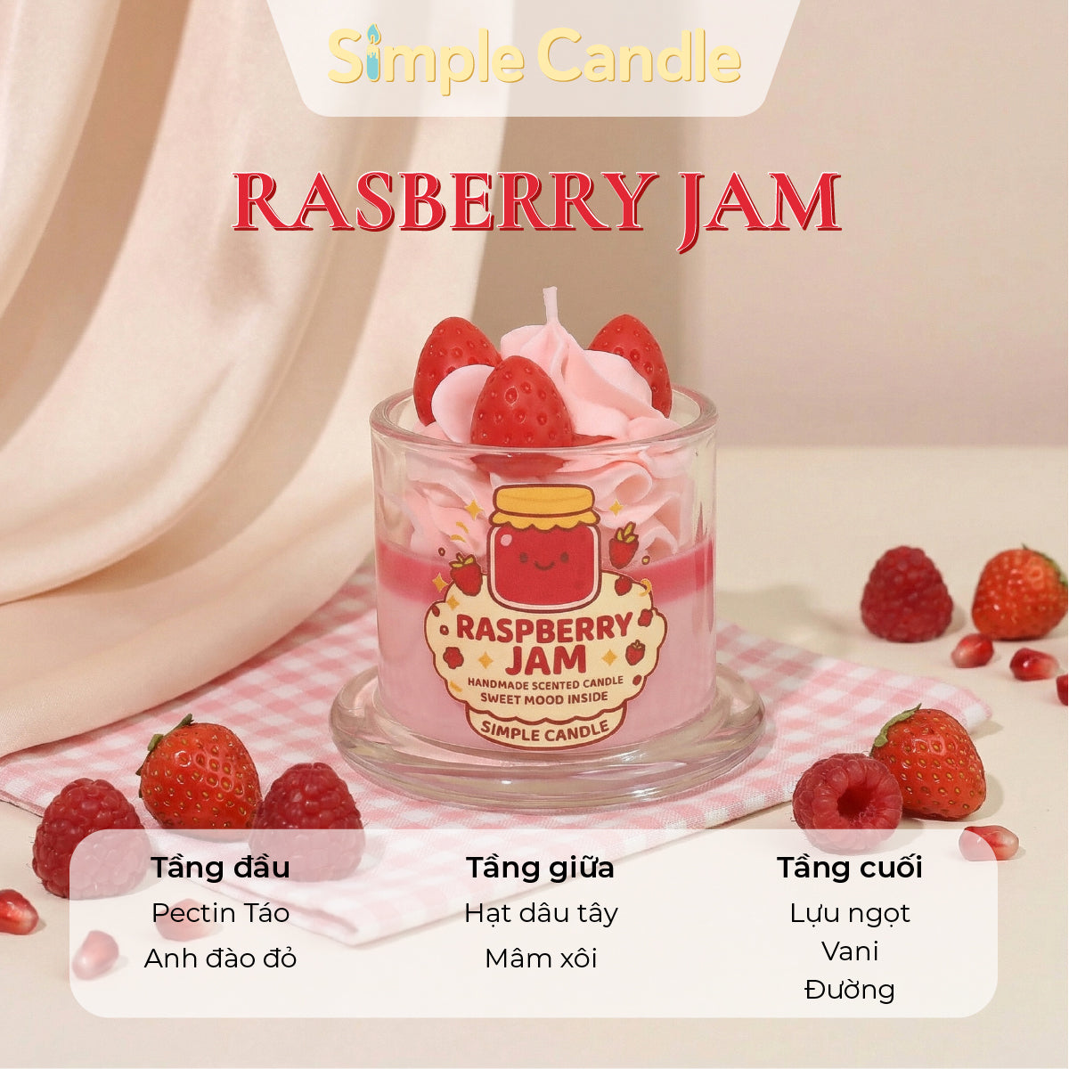Bộ Sưu Tập Nến Thơm Topping