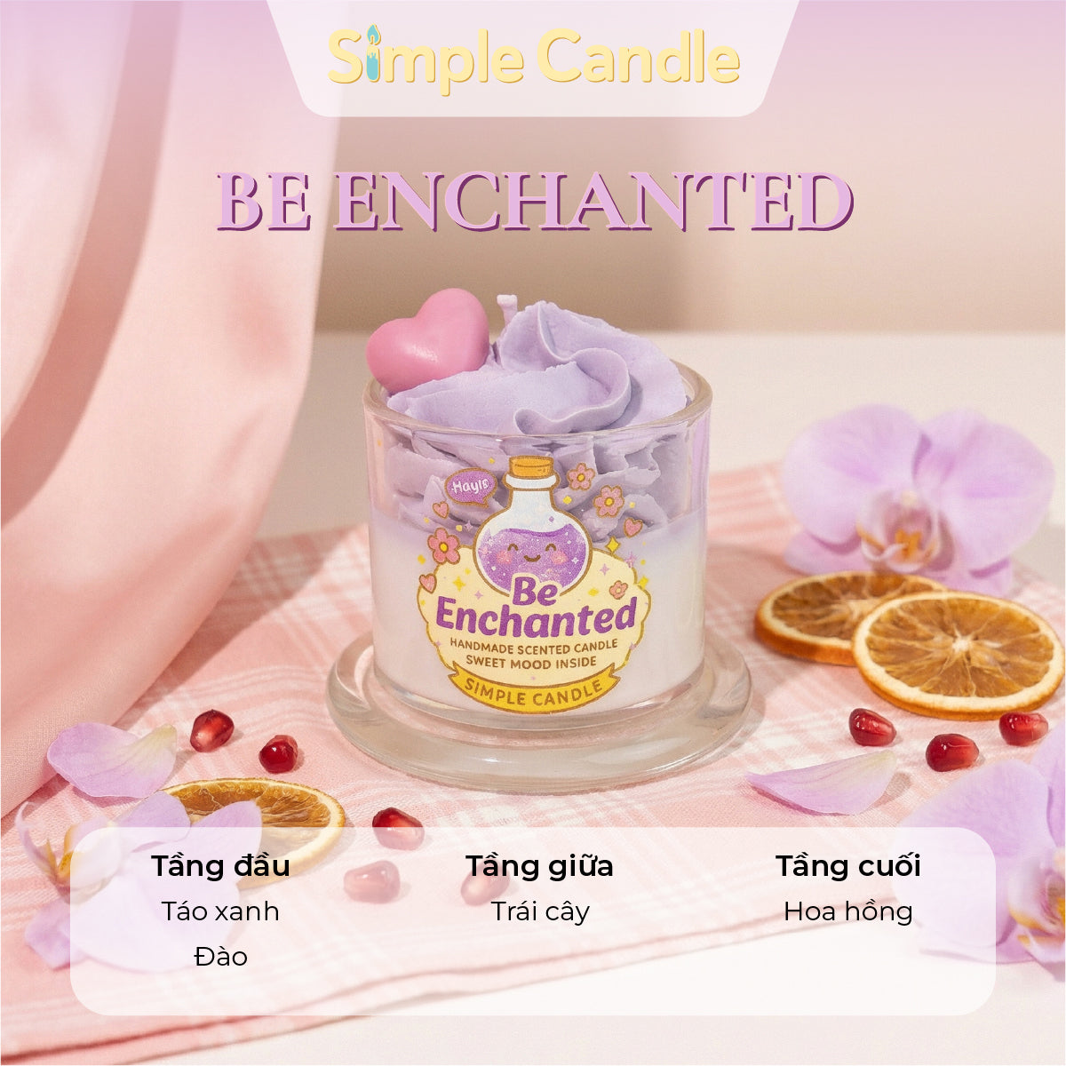 Bộ Sưu Tập Nến Thơm Topping