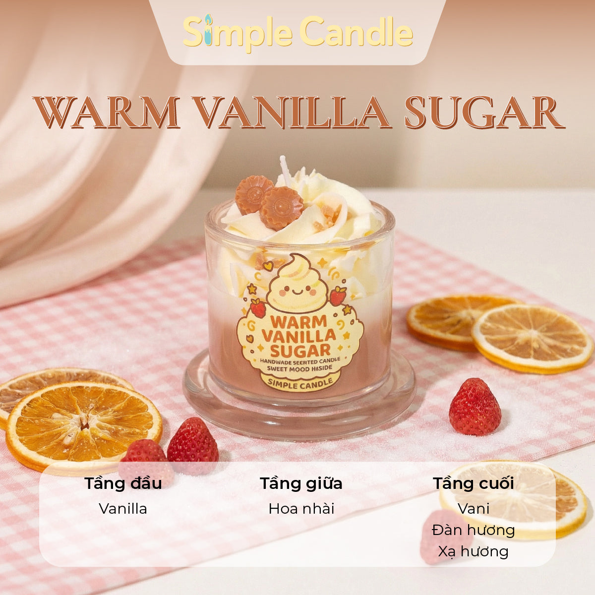 Bộ Sưu Tập Nến Thơm Topping