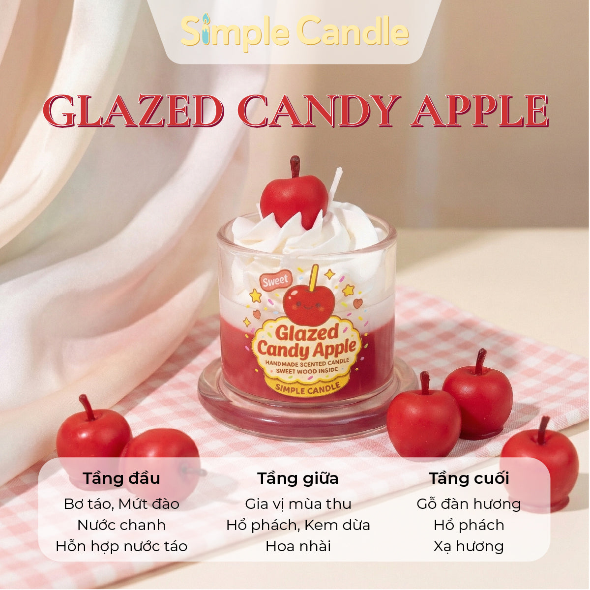 Bộ Sưu Tập Nến Thơm Topping