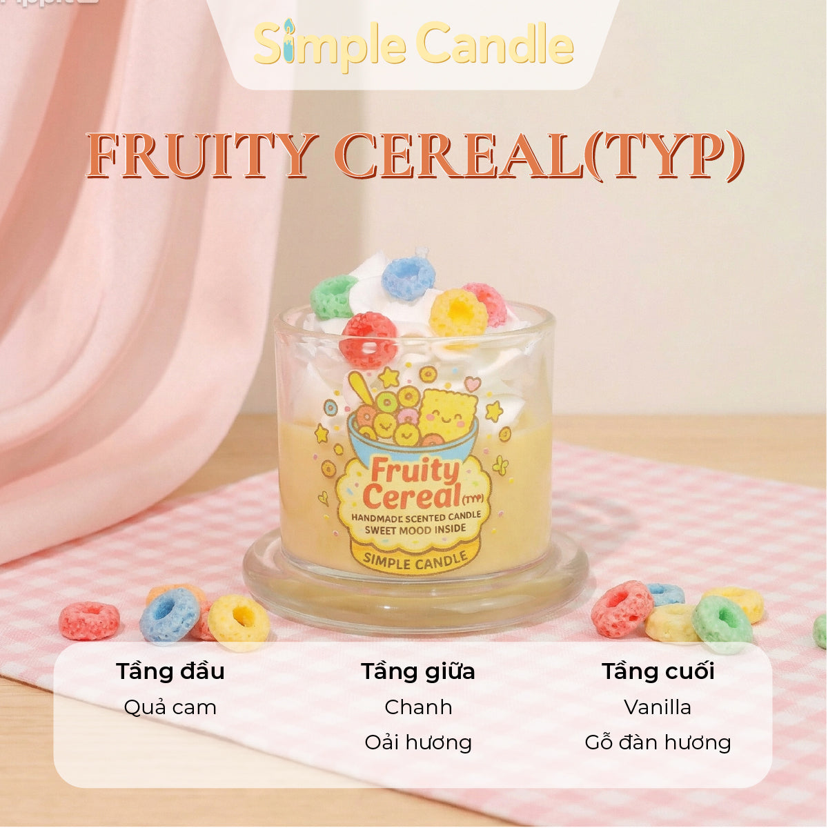 Bộ Sưu Tập Nến Thơm Topping