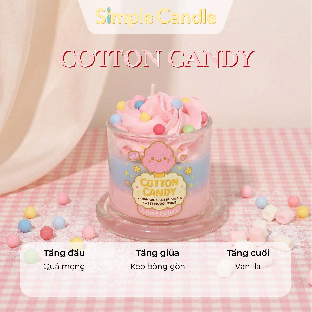 Bộ Sưu Tập Nến Thơm Topping