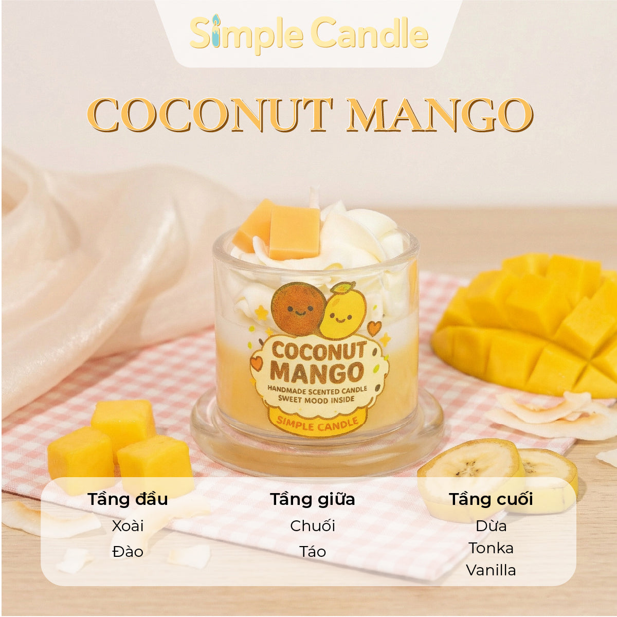 Bộ Sưu Tập Nến Thơm Topping